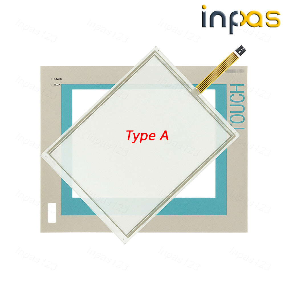 new For 6AV7612-0AB22-0CG0 6AV7 612-0AB22-0CG0 Touch screen + overlay film PC670 12