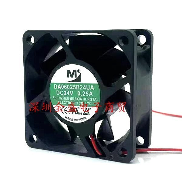 M DA06025B24UA 6025 DC24V 0.25A 6CM 2-wire Inverter Cooling Fan