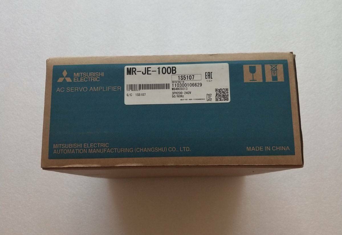 1PC New MITSUBISHI Servo Driver MR-JE-100B SHIP - MITSUBISHI