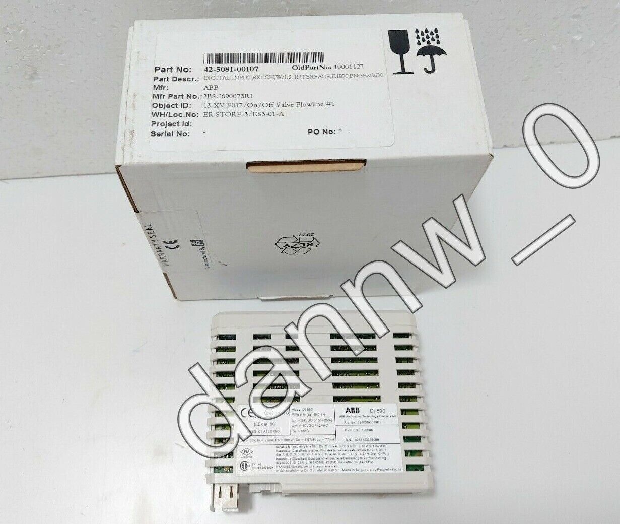 ABB DCS Module DI890 3BSC690073R1 - ABB