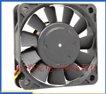 Sanyo 109P0605M7D01 5V 0.15A 6015 3-Wire 6cm Cooling Fan