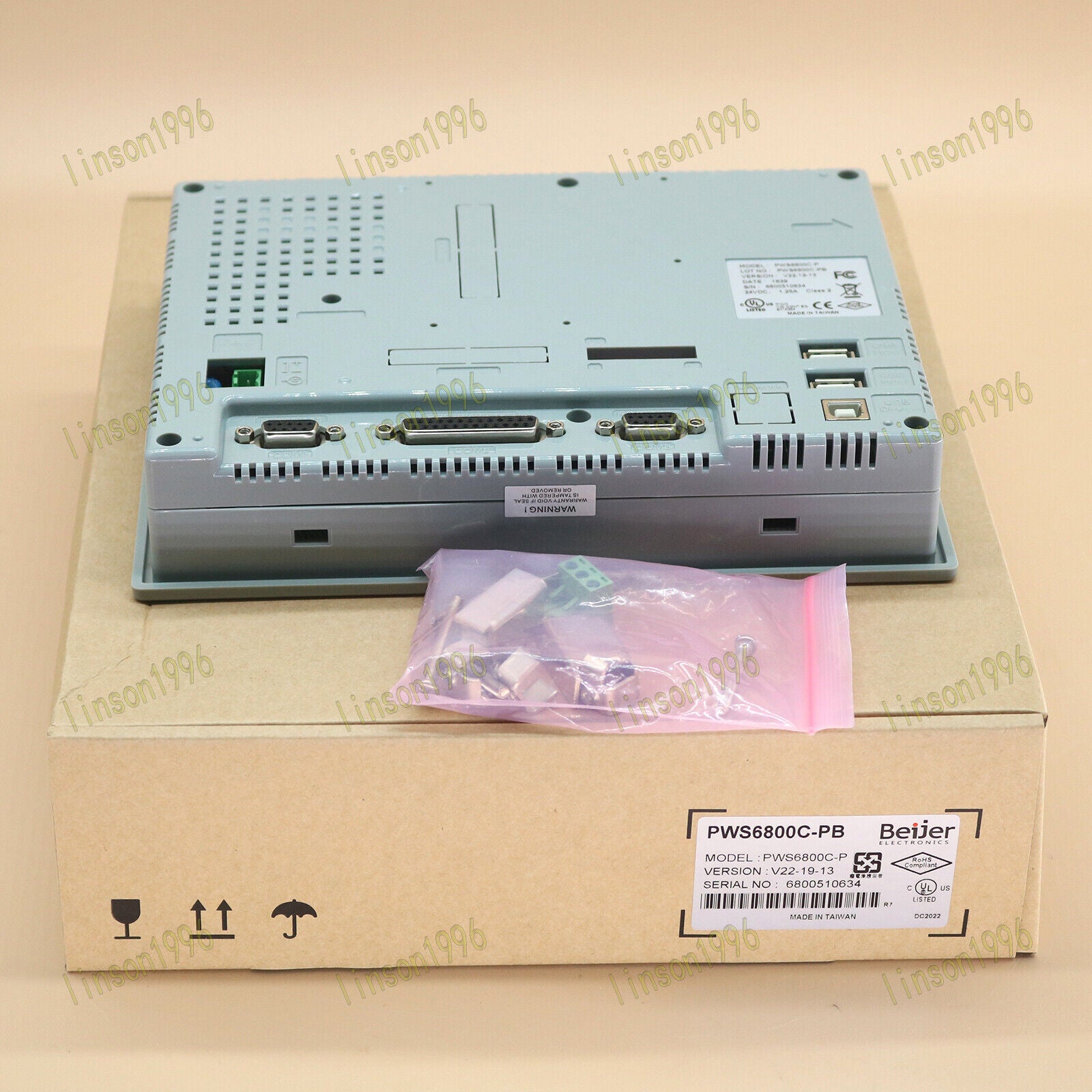 Fast HITECH Touch Screen HMI PWS6800C 640x480 7.5 inch - HITECH