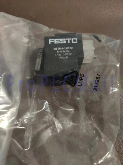 Festo MSEB-3-24V DC 1658460 Solenoid valve Coil One Free Shipping MSEBB324