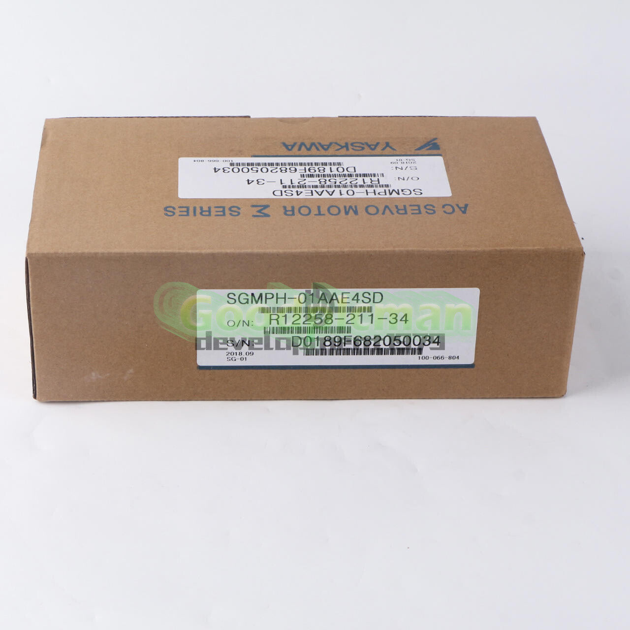 One Yaskawa Servo Motor SGMPH-01AAE4SD