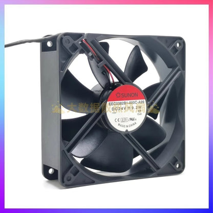 SUNON EEC0382B1-000C-A99 DC24V 9.2W 12038 2-Wire Cooling Fan