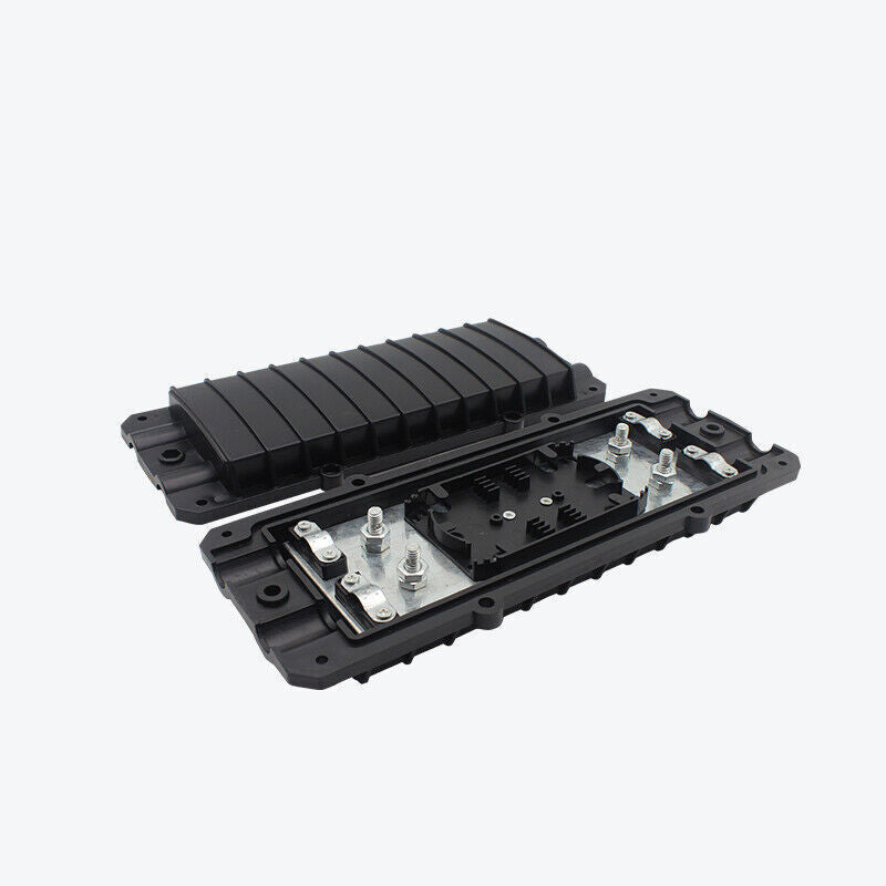 new 1x Two in two out 12 core cable splice box small D fiber optic splice waterproof - PLC