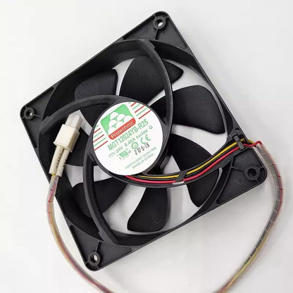 1PCS MGT12024YB-R25 12025 24V 0.48A 12CM 3-Pin Inverter Cooling Fan