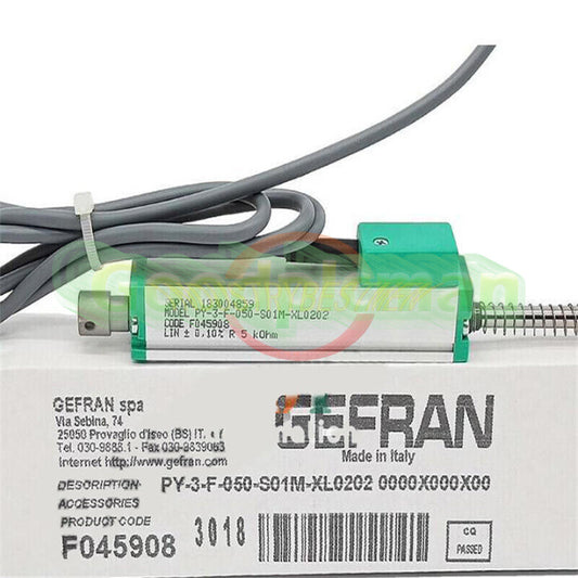 1PC GEFRAN PY-3-F-050-S01M-XL0202 Displacement Sensor PY-3-F-050-S01M XL020