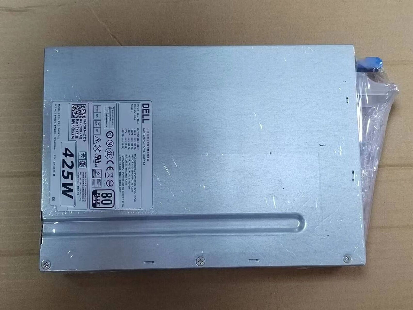 used FOR Dell T5810 Power Supply 425W T7810 Power Supply D425EF-02 0DNR74 0YFY1V - DELL