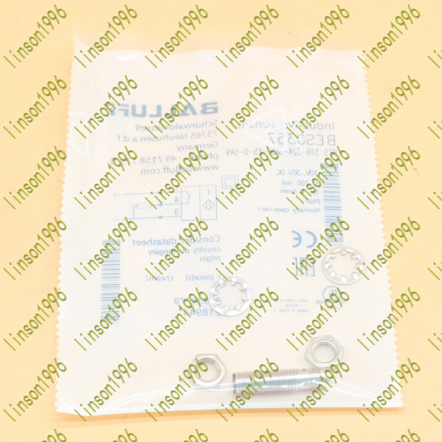 1PCS Balluff BES 516-324 SA57 E5 D S49 BES0357 High Temperature Sensor - BALLUFF