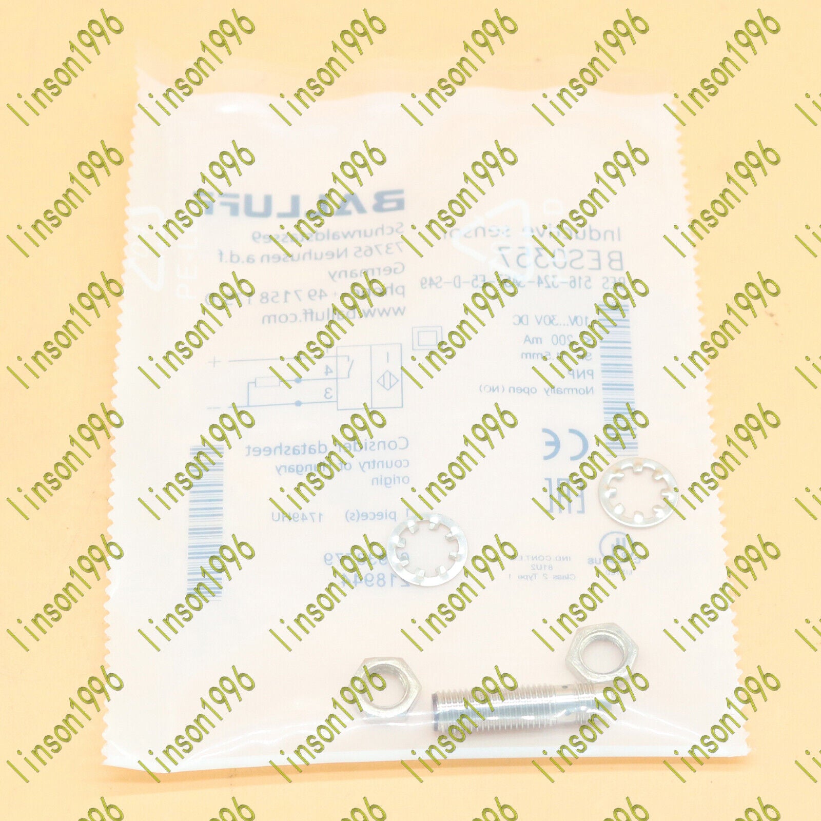 1PCS Balluff BES 516-324 SA57 E5 D S49 BES0357 High Temperature Sensor - BALLUFF
