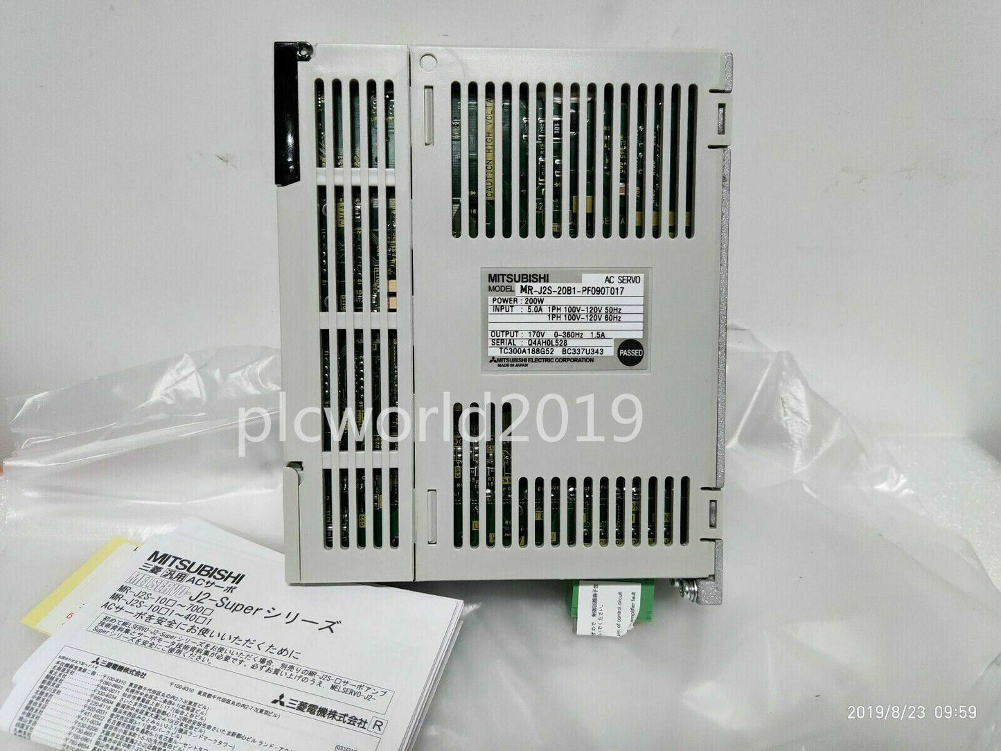 new 1PC Mitsubishi MR-J2S-20B1-PF090T017 Servo Drives 1 year Ship - MITSUBISHI