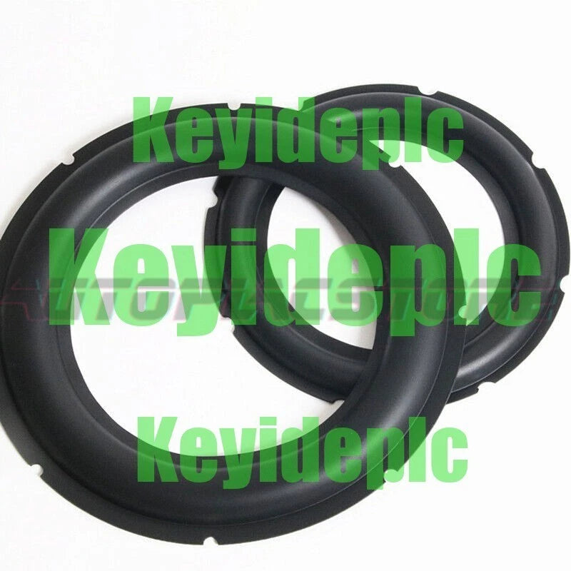 2pcs 8"/10"/12" inch Speaker Rubber Edge Woofer Surround Repair Parts #Wide 2#