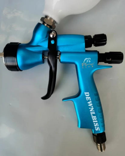 Paint 600ml Neptune Blue 110B 1.3mm Nozzle Spray Gun Cars for Devilbiss