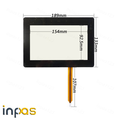One for G07C0000 Red Lion touch screen panel digitizer + Front Overlay Film