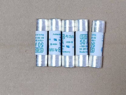 new 5Pcs fits SIBA 5020106 50A 700V Fuse - SIBA