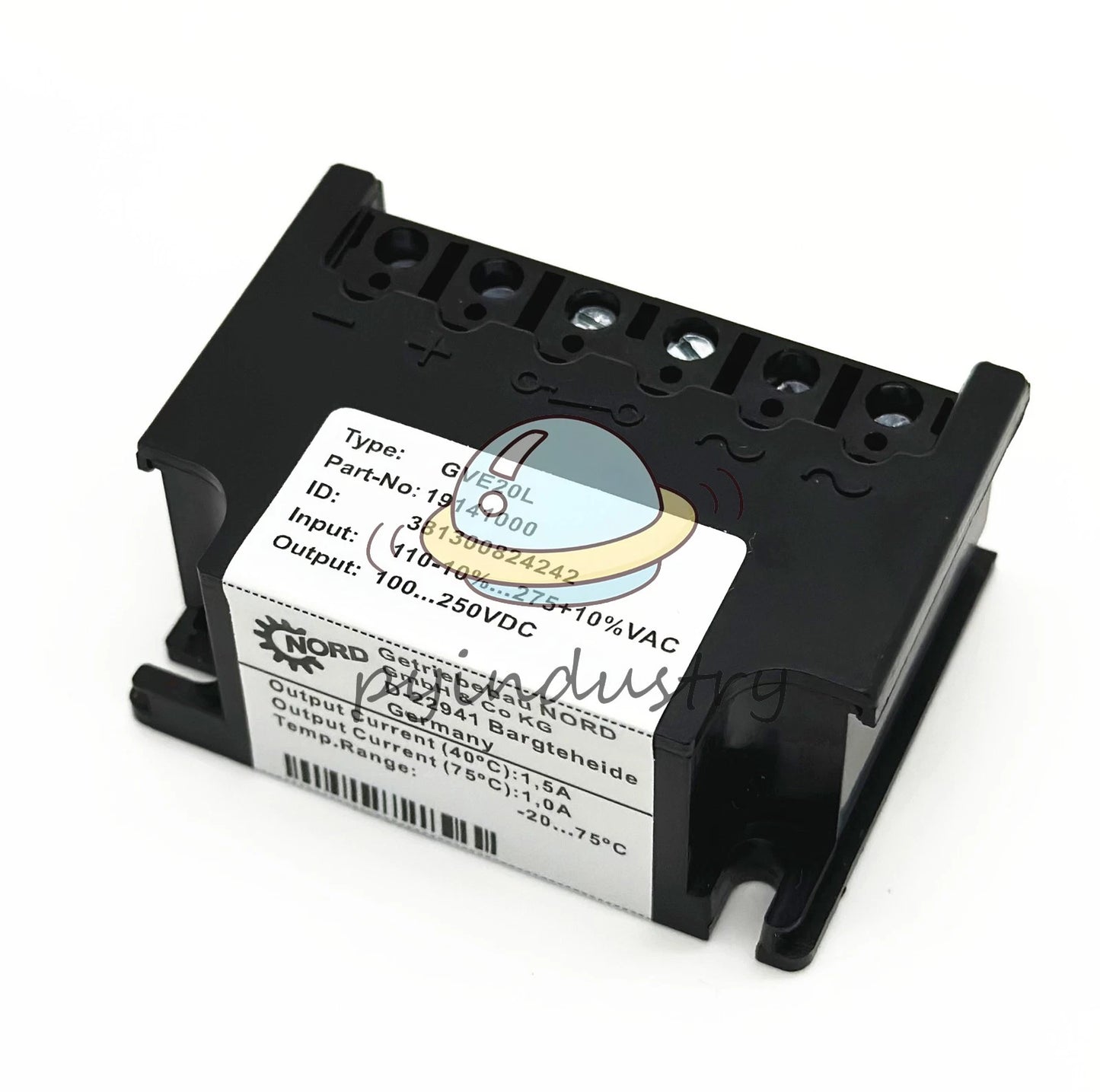 NORD Brake Rectifier GVE20L 19141000 110V-10%...275V+10%VAC 100...250VDC