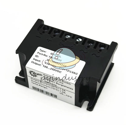 NORD Brake Rectifier GVE20L 19141000 110V-10%...275V+10%VAC 100...250VDC