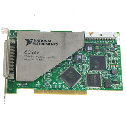 Tested NATIONAL INSTRUMENTS PCI-6034E DAQ Card 16-bit Analog Input - NATIONAL INSTRUMENTS