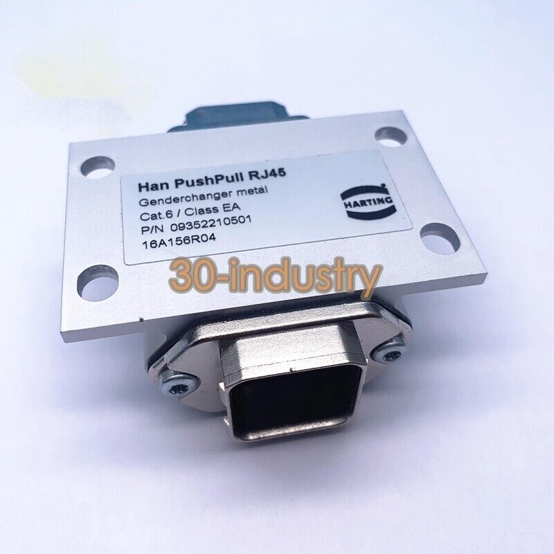 HARTING HAN-PUSHPULL-RJ45 Ethernet Connector - Overload Design - HARTING
