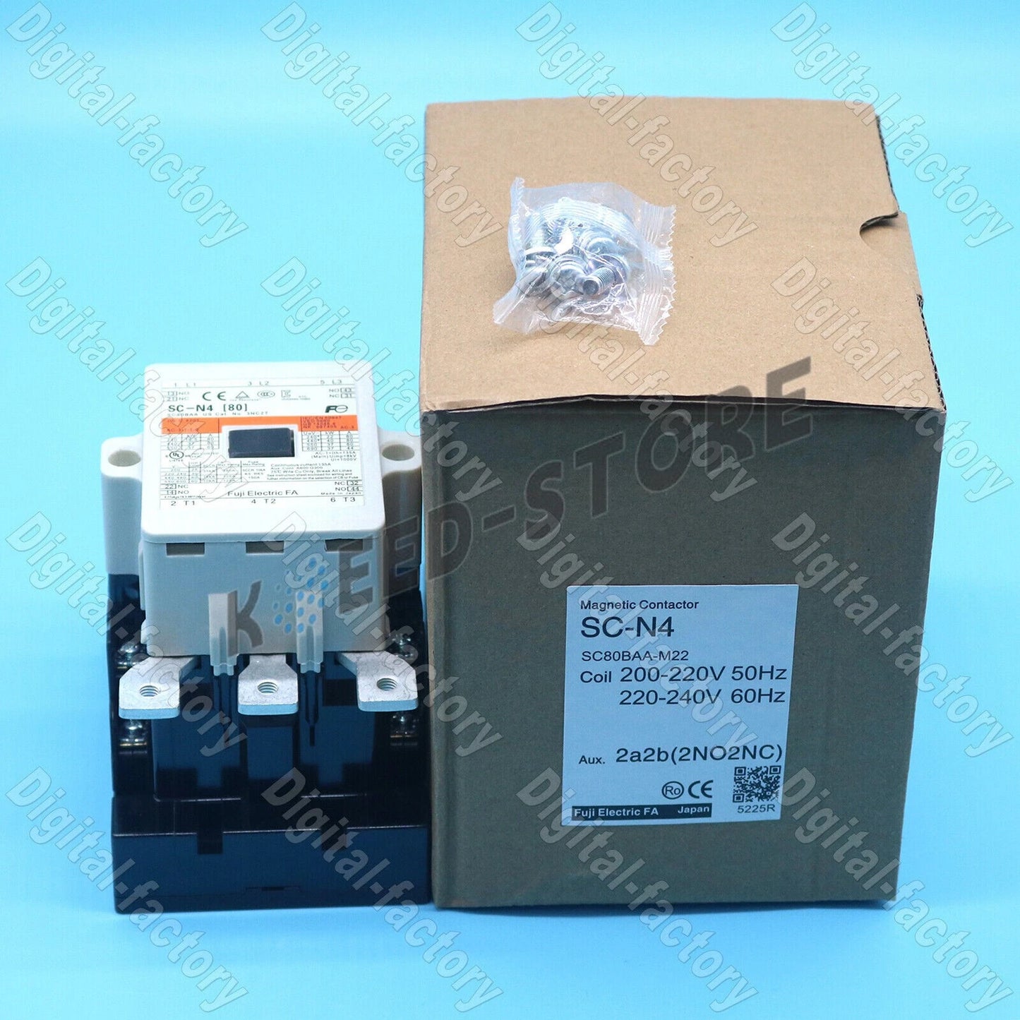 1PCS FUJI AC contactor SC-N4 [80] 220VAC