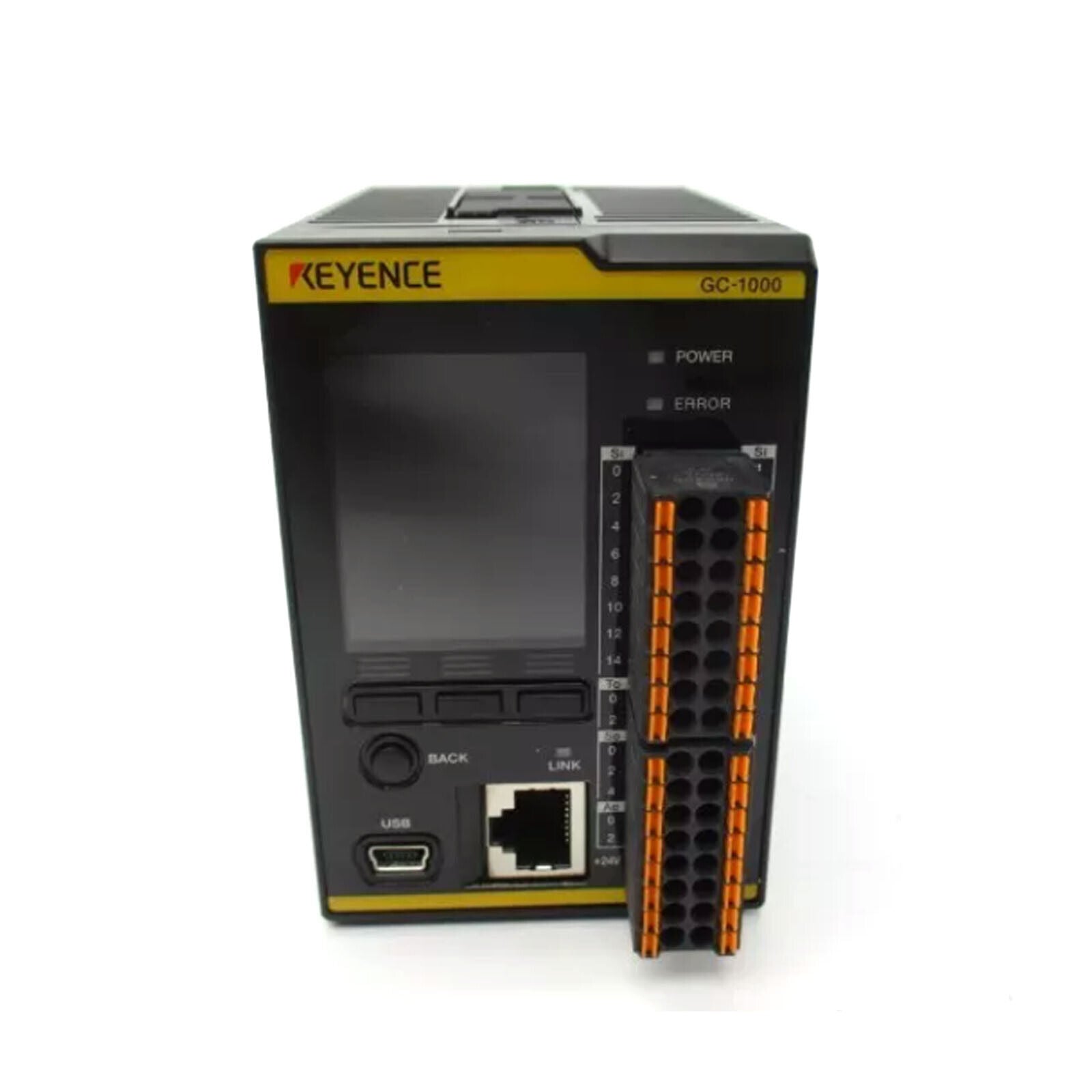 new Keyence GC-1000 Industrial Safety Controller Ethernet LCD - KEYENCE