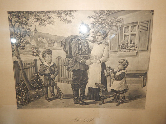 Used Print ABSCHIEDEL - Farewell Willi Simon GmbH Berlin Verlag Germania Braunschweig - FAREWELL WILLI SIMON GMBH