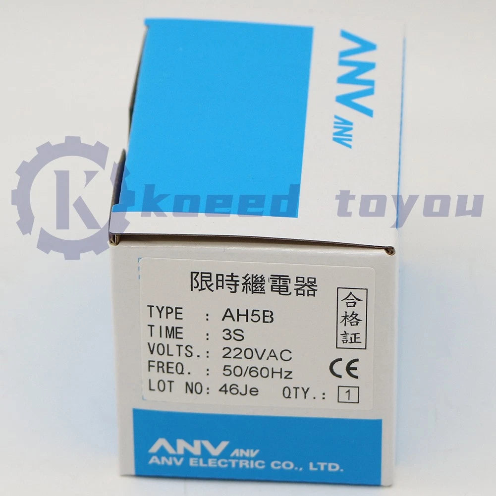 ANV AH5B 3S 220V Time Relay Timer 1Pcs