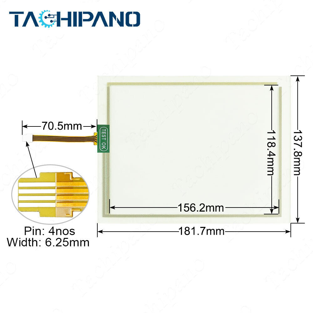 new 6FC5403-0AA20-1AA1 Touch Panel for 6FC5 403-0AA20-1AA1 HT8 with Keypad - KOEED