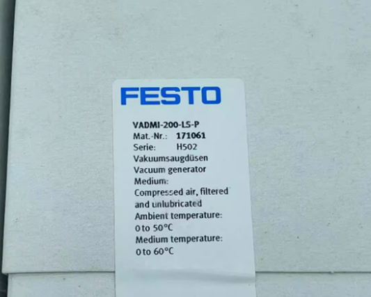 new FESTO vacuum generator VADMI-200-LS-P 171061 - FESTO