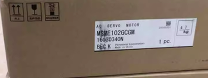 New Panasonic MSME102GCGM Servo Motor - PANASONIC