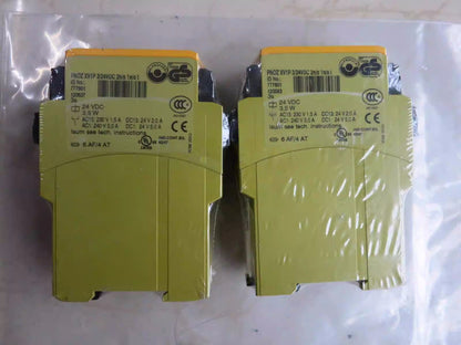 new PILZ 777601 RELAY PNOZ XV1P 3/24VDC t 777601