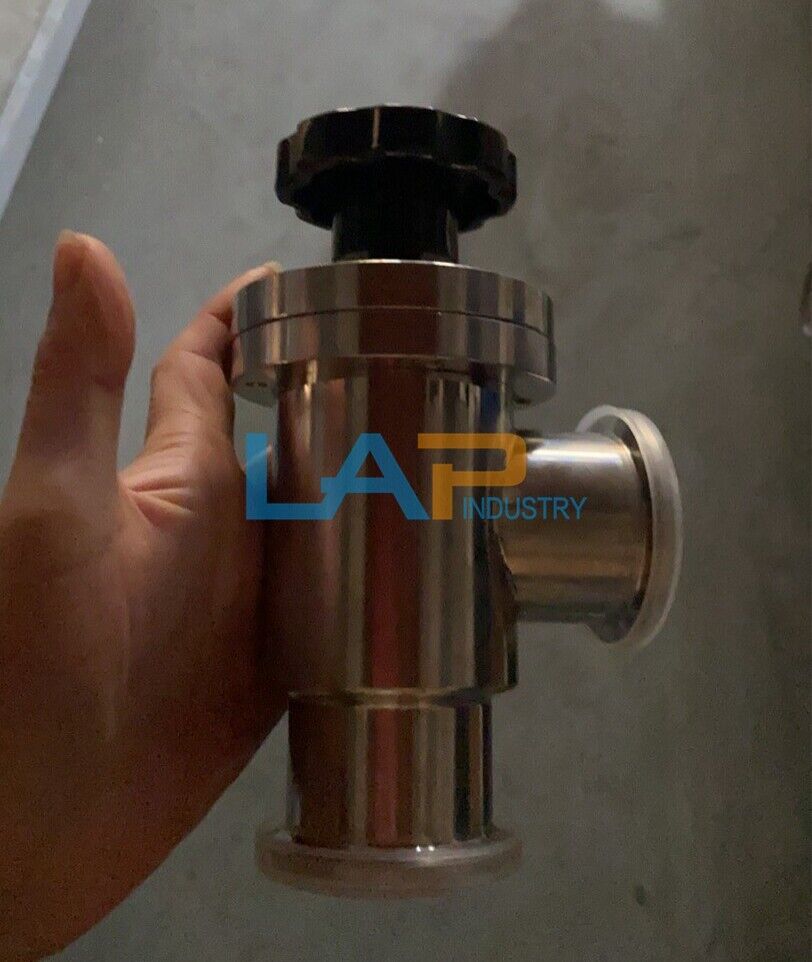 KF-40 L-Shaped Manual Flapper Vacuum Valve - 1 Piece - KOEED