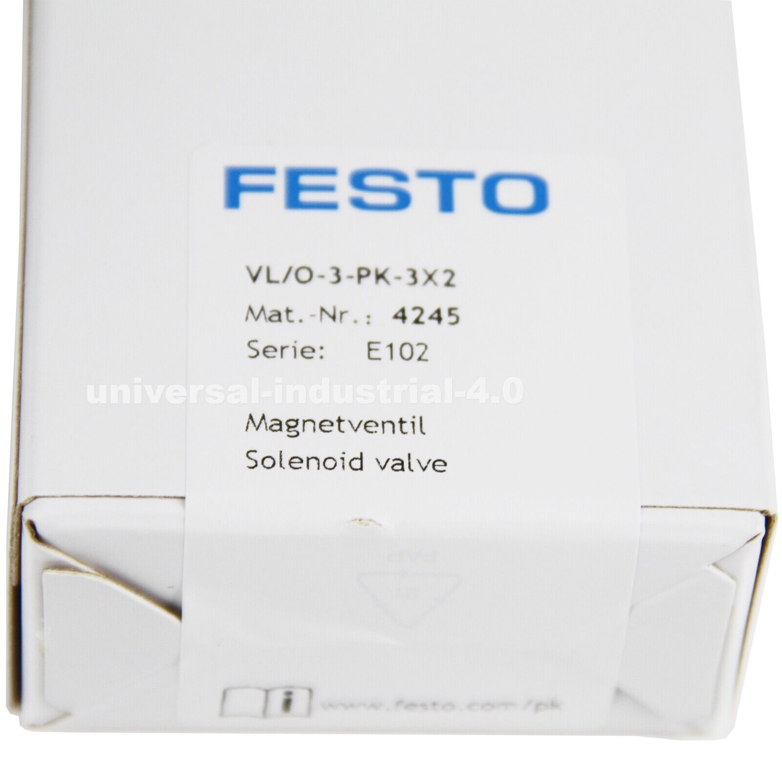 Festo VL/O-3-PK-3X2 4245 Pneumatic Control Valve – High-Performance Industrial Valve - FESTO