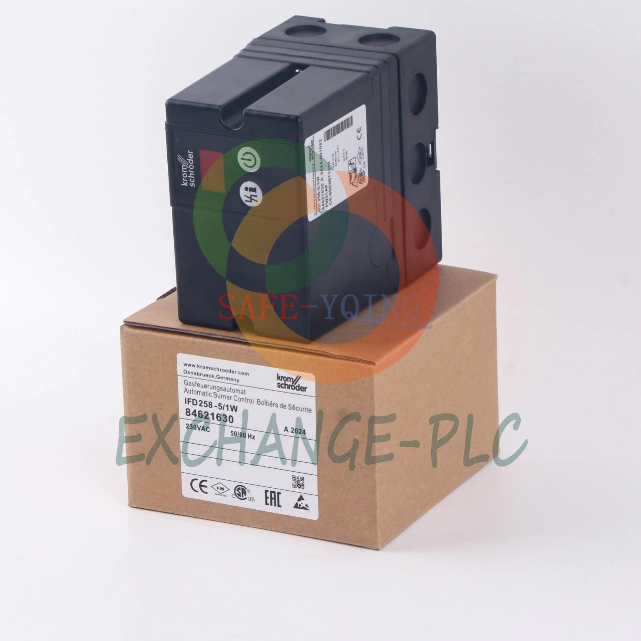 1PC IFD 258-5/1W Control Box Automatic Burner Control Unit #EX