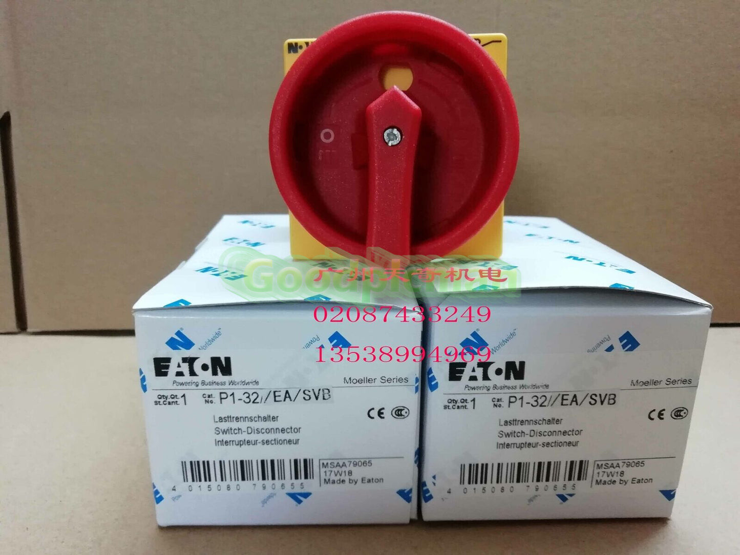 For EATON Moeller isolating switch P1-32/EA/SVB P132EASVB 1Pcs/