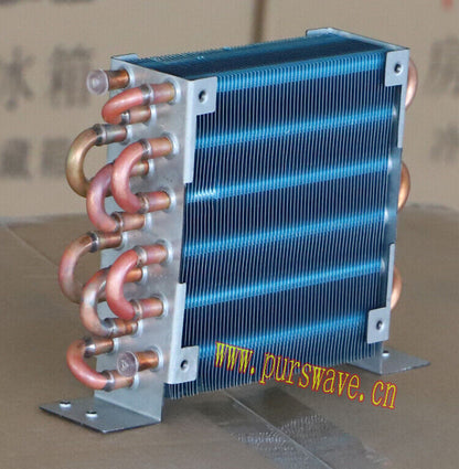 new CP3x6x120 Mini Copper Tube Condenser Radiator 24V Fan - ECOFLOW