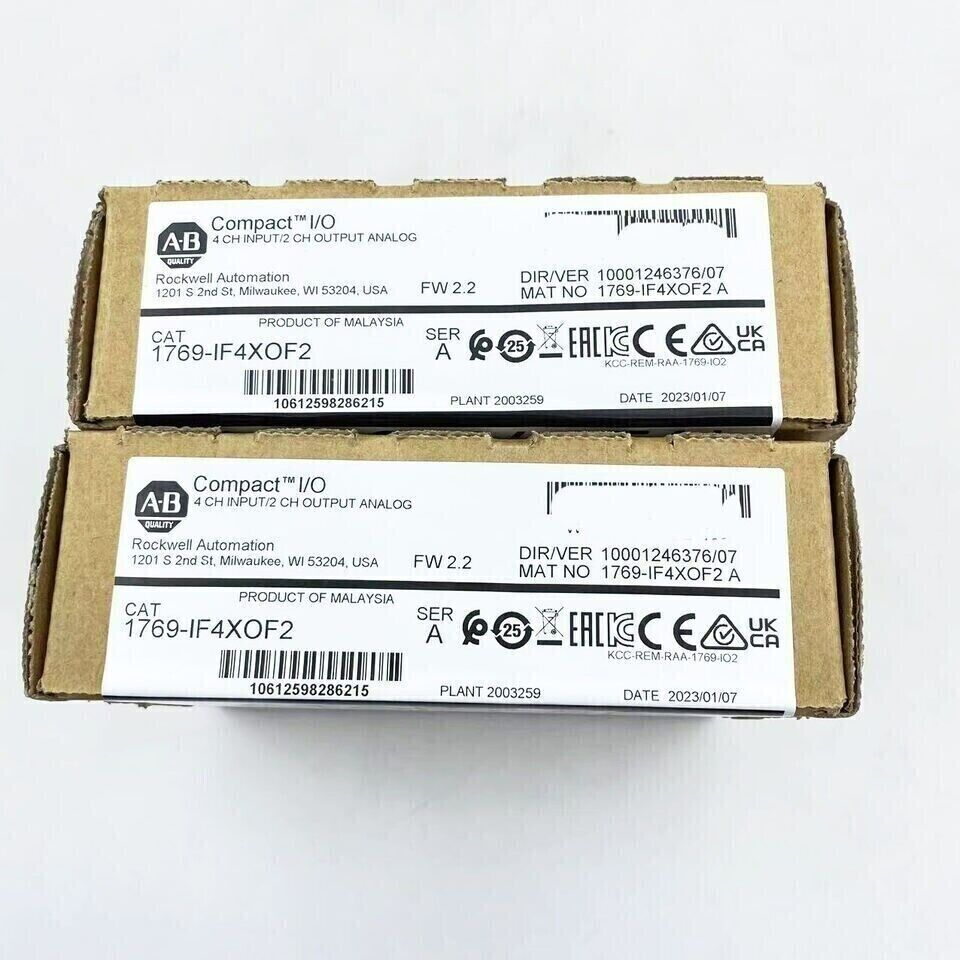 CompactLogix 6 Pt and Module AB 1769-IF4XOF2 - COMPACTLOGIX