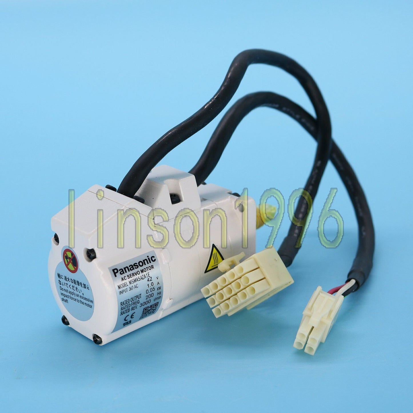 PANASONIC AC Servo Motor MSMA5AZA1E One Year - PANASONIC