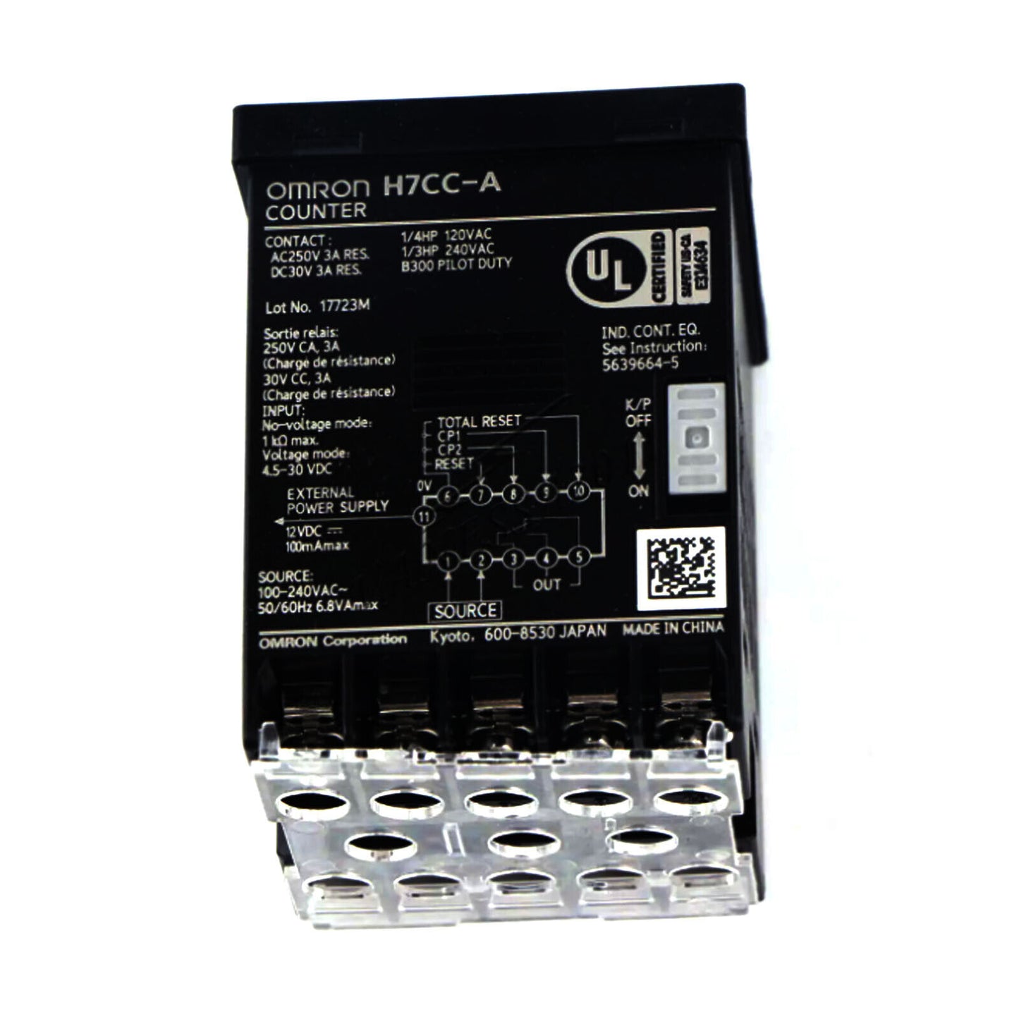 Omron H7CC-A Multifunction Preset Counter Replacement - OMRON