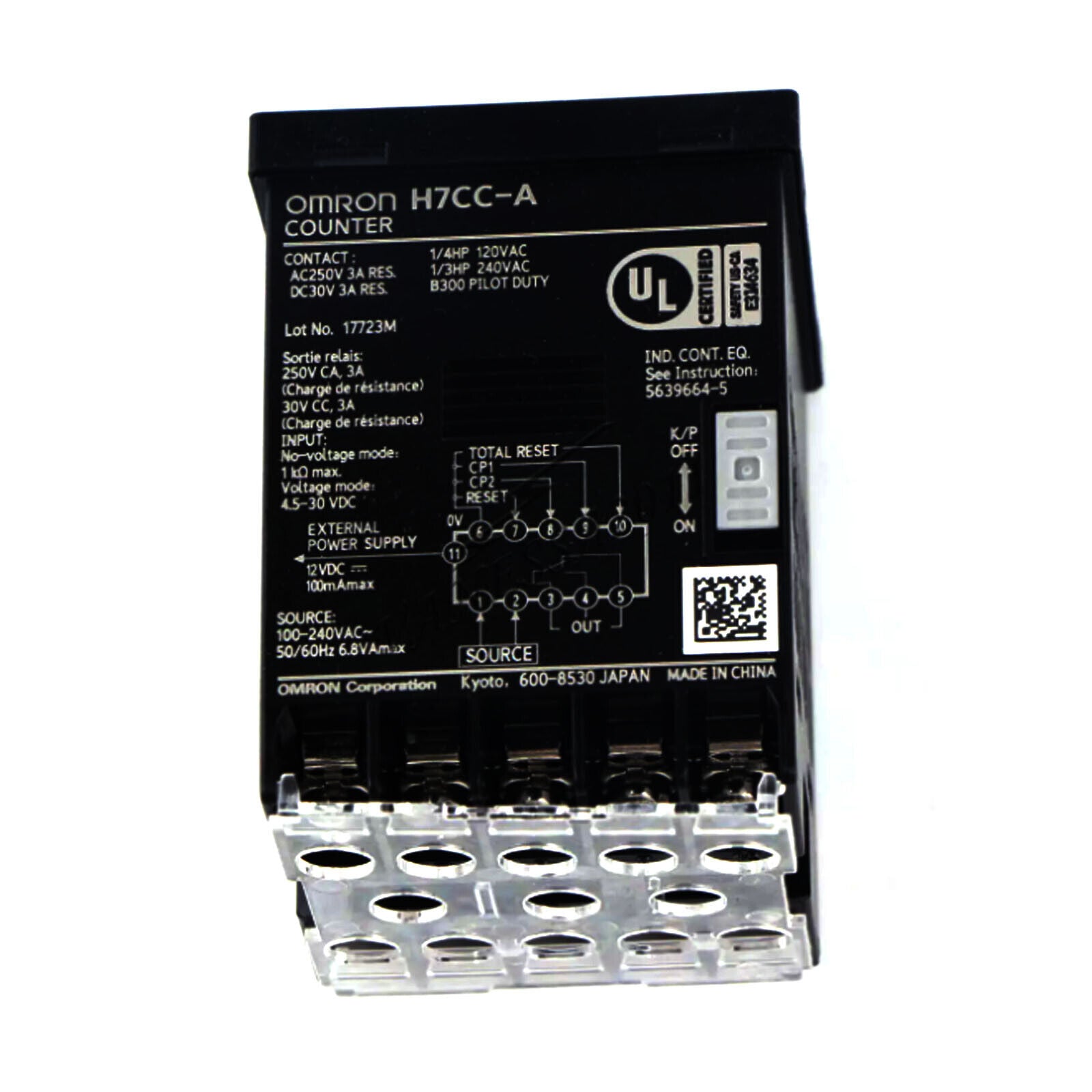 Omron H7CC-A Multifunction Preset Counter Replacement - OMRON