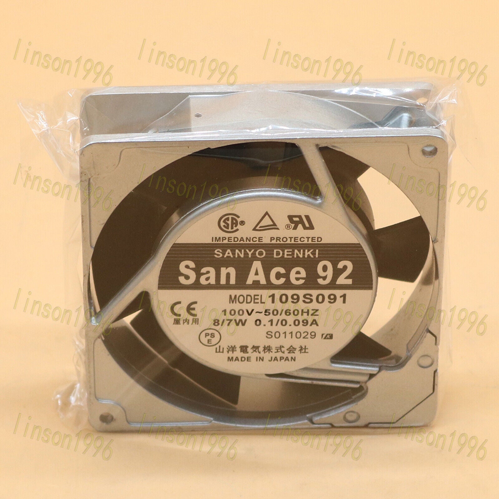 new 1pc  109S091 For SANYO Mini Ace25 0.1/0.09A Cooling Fan Fast Delivery SANYO