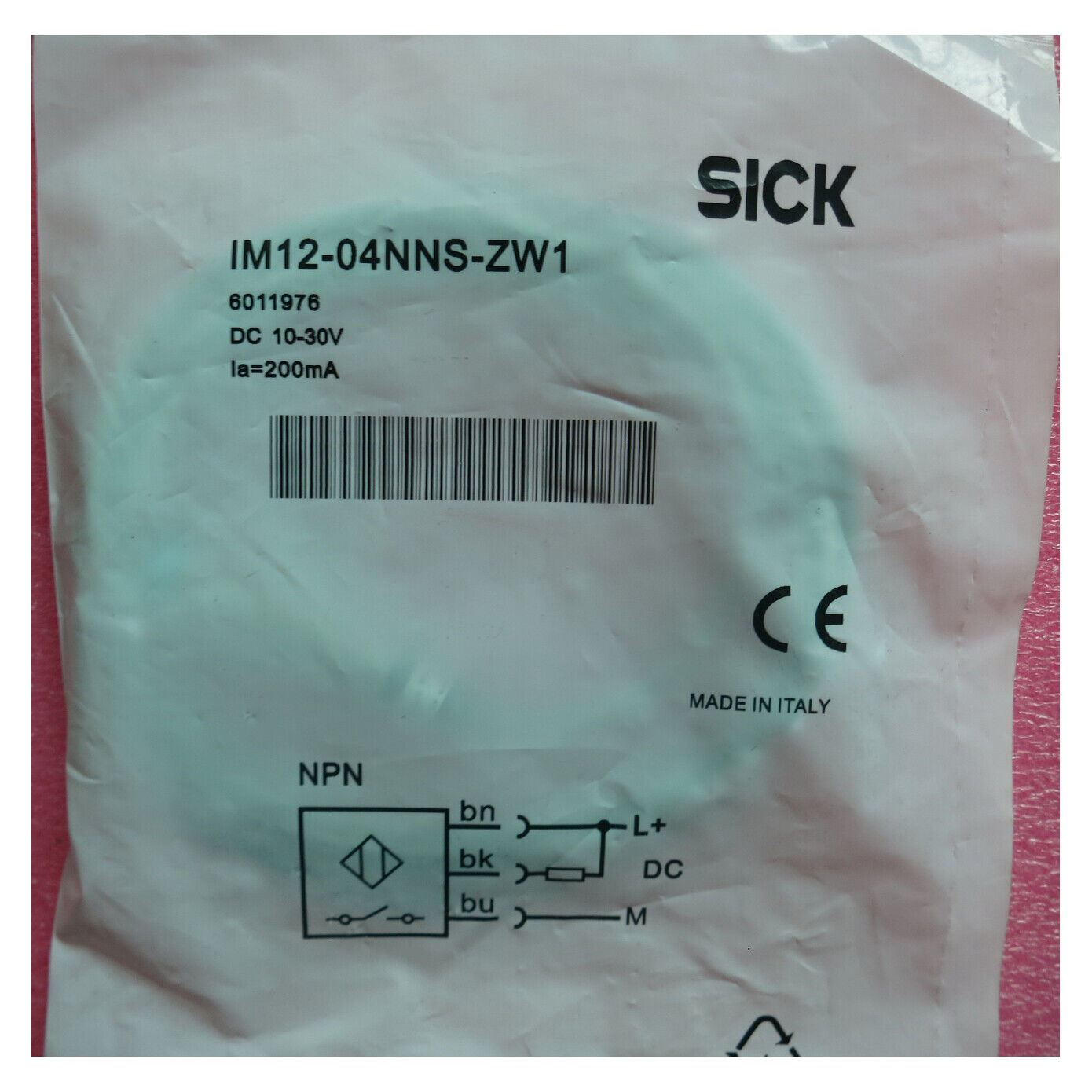 IM12-04NNS-ZW1 Proximity Switch Fast - ONE SICK