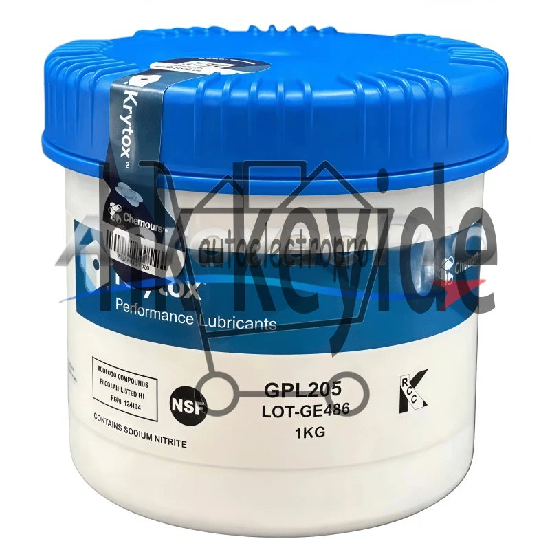 1Pcs Chemours DUPONT Krytox GPL205 GPL-205 Lubricant 1kg SAFE RELIABLE