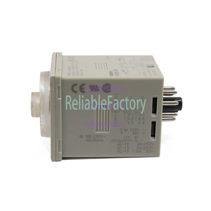 Omron H3CR-F8 100-240VAC Timer One Free Shipping H3CRF8~