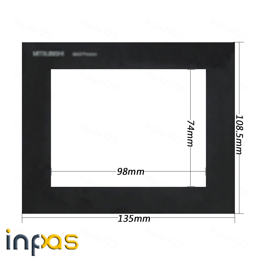 GT1040-QBBD-C Touch Screen Panel Glass+ Front Film Overlay - KOEED