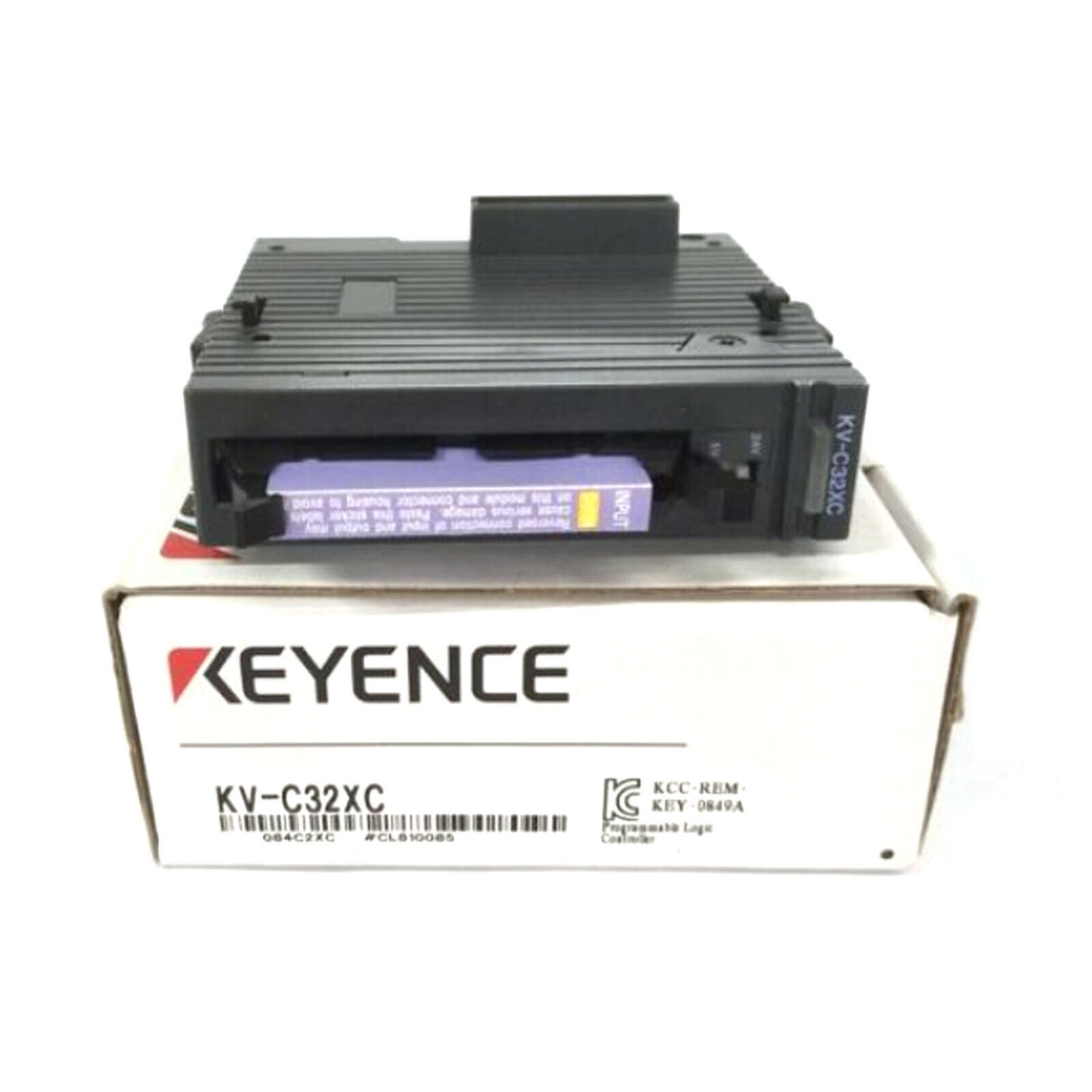 KEYENCE KV-C32XC 32-POINT CONNECTOR INPUT OUTPUT UNIT PLC MODULE - KEYENCE