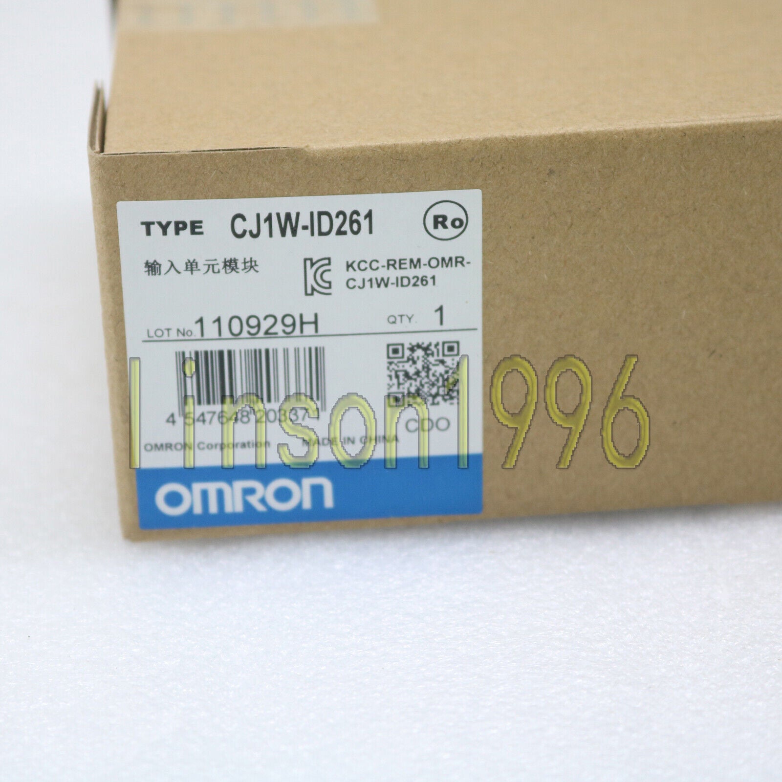 new OMRON PLC Input Unit PLC Module CJ1W-ID261 24VDC FAST SHIP - KOEED