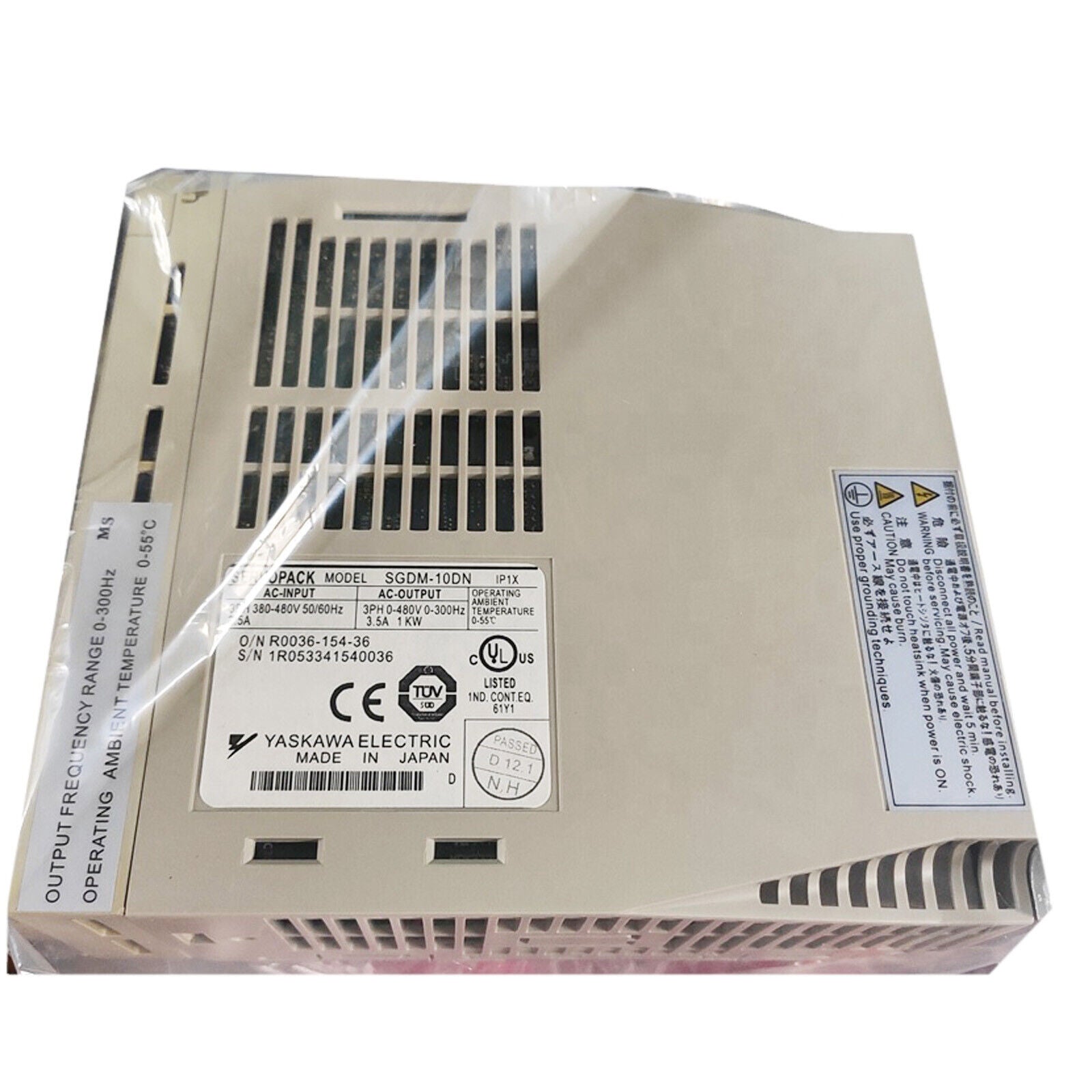 YASKAWA SGDM-10DN Servo Drive | High-Performance Motor Controller - YASKAWA