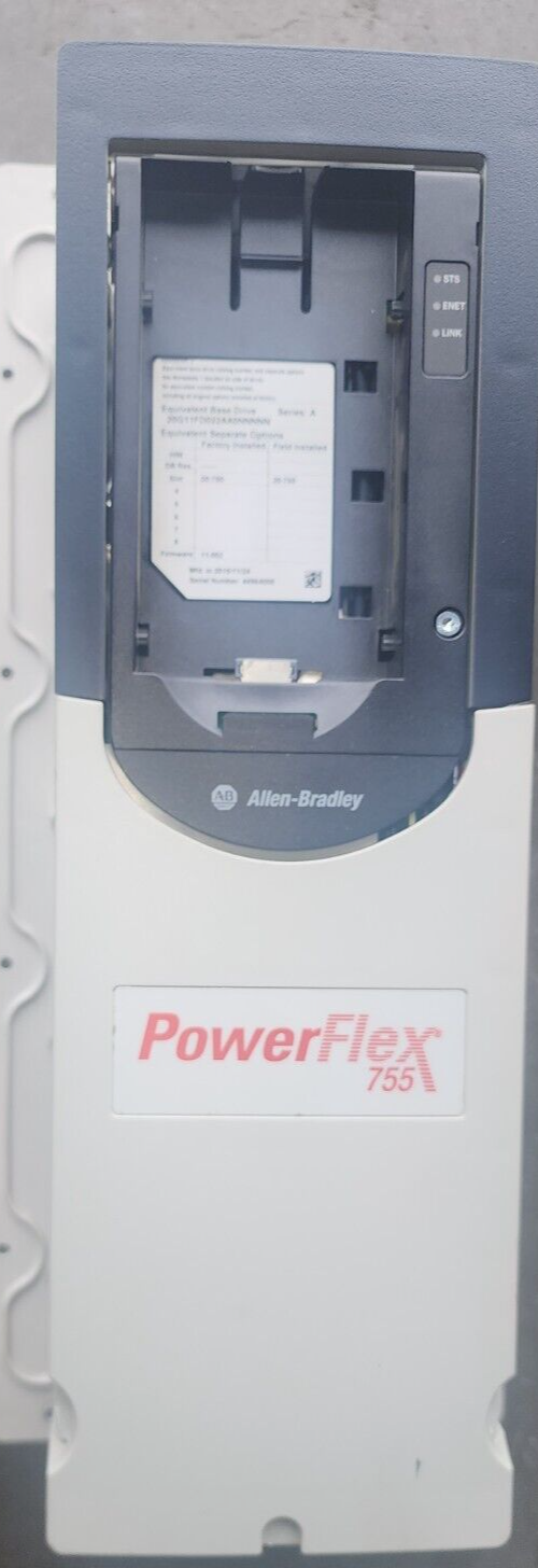 used Allen Bradley 20G11FD022AA0NNNNN Powerflex 755 15HP 3PH Frn: 11.002 Tested - ALLEN BRADLEY